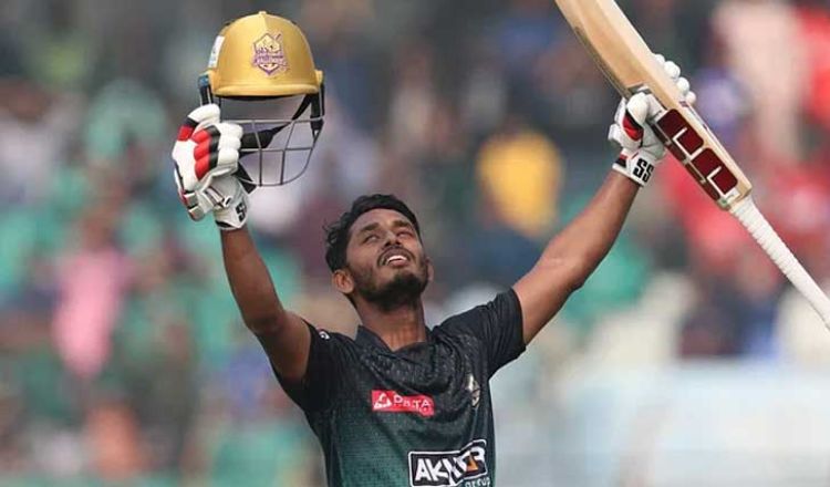 তানজিদের বিধ্বংসী সেঞ্চুরিতে উদ্ধার চট্টগ্রাম!